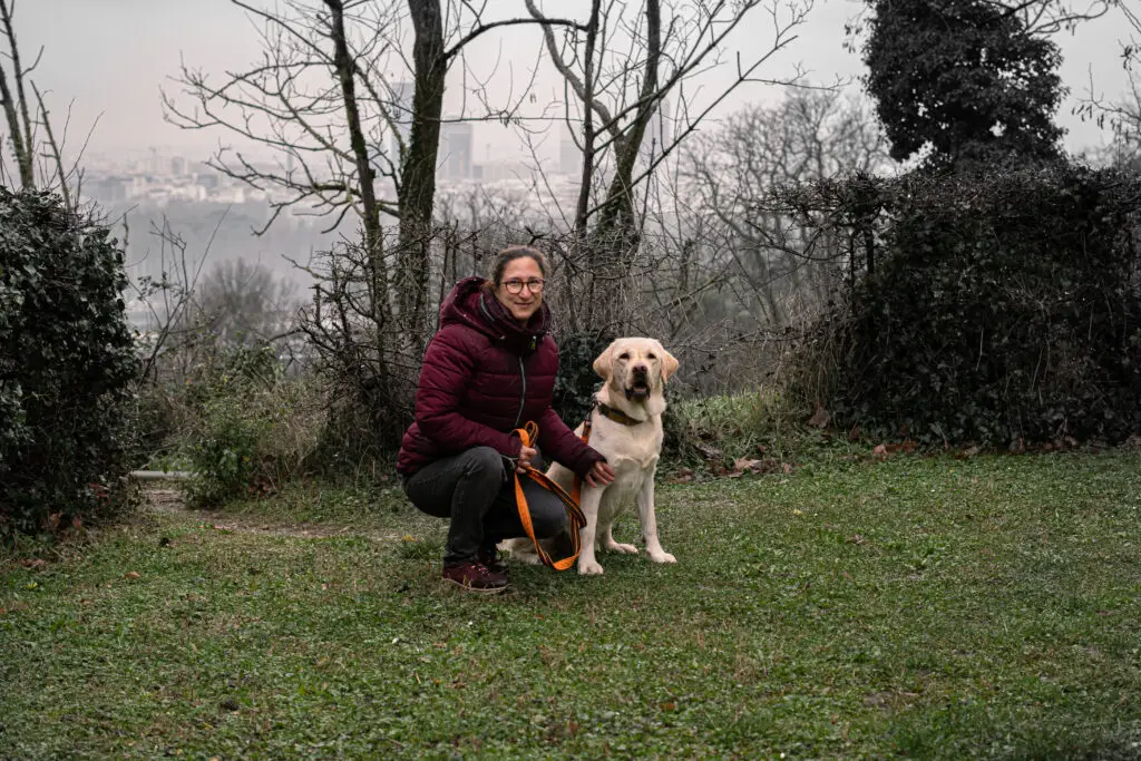 Séance d'éducation et nutrition à Lyon avec Chiens en Herbe.